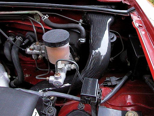 Miata with
	Cowl Induction